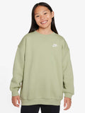 NIKE Блуза G NSW CLUB FLC OVRSZD CREW LBR