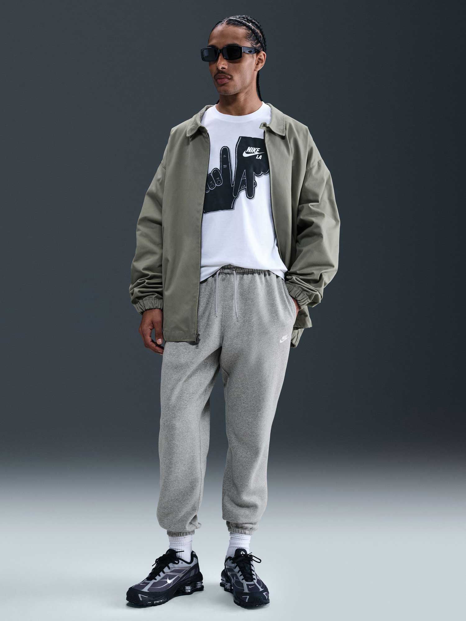 NIKE Спортно долнище M NK CLUB BB CUFF PANT