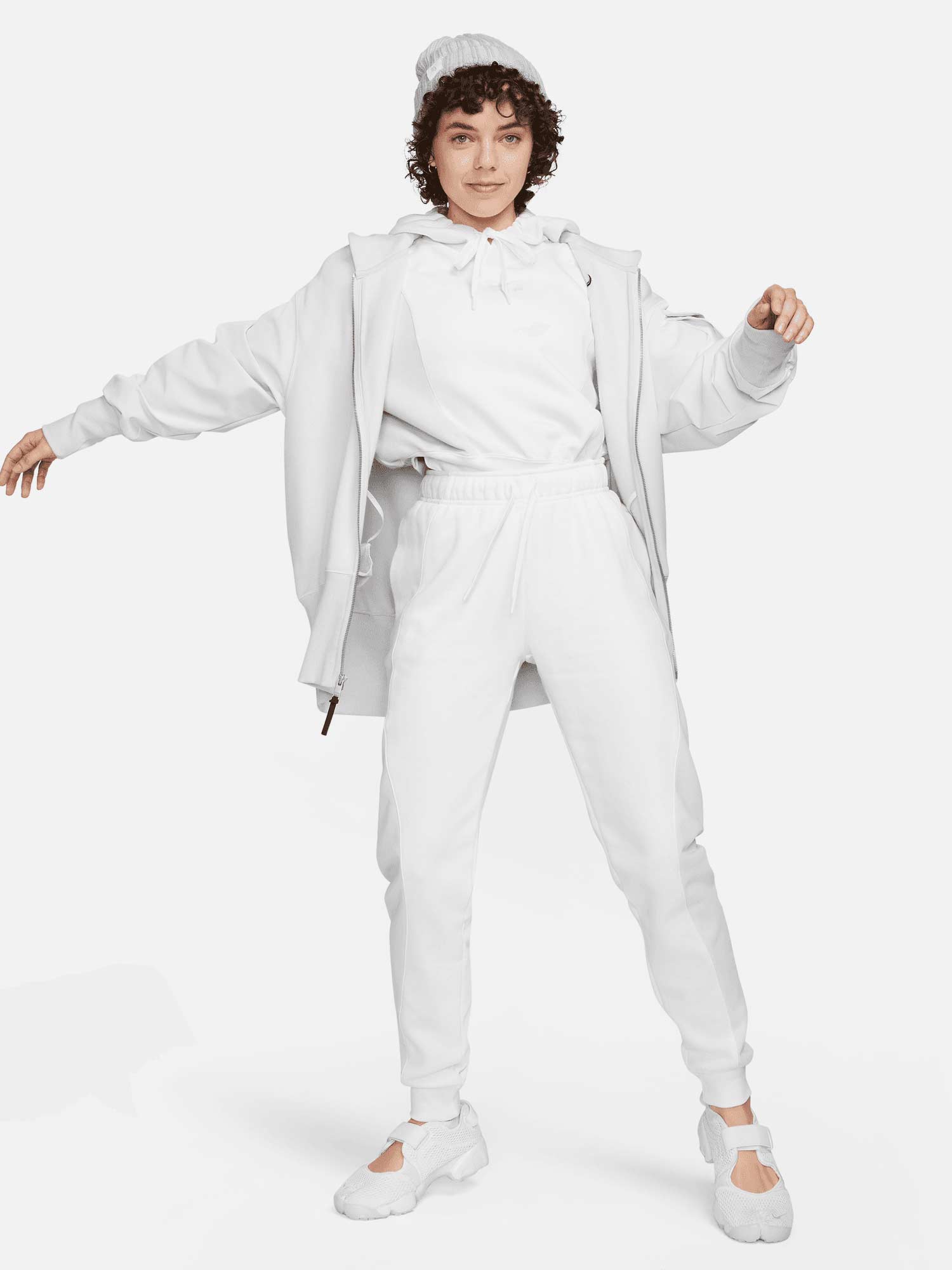 NIKE Спортно долнище W NSW AIR FLC MR JGGR
