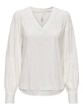 ONLY Риза ONLELLA LS V-NECK TOP WVN