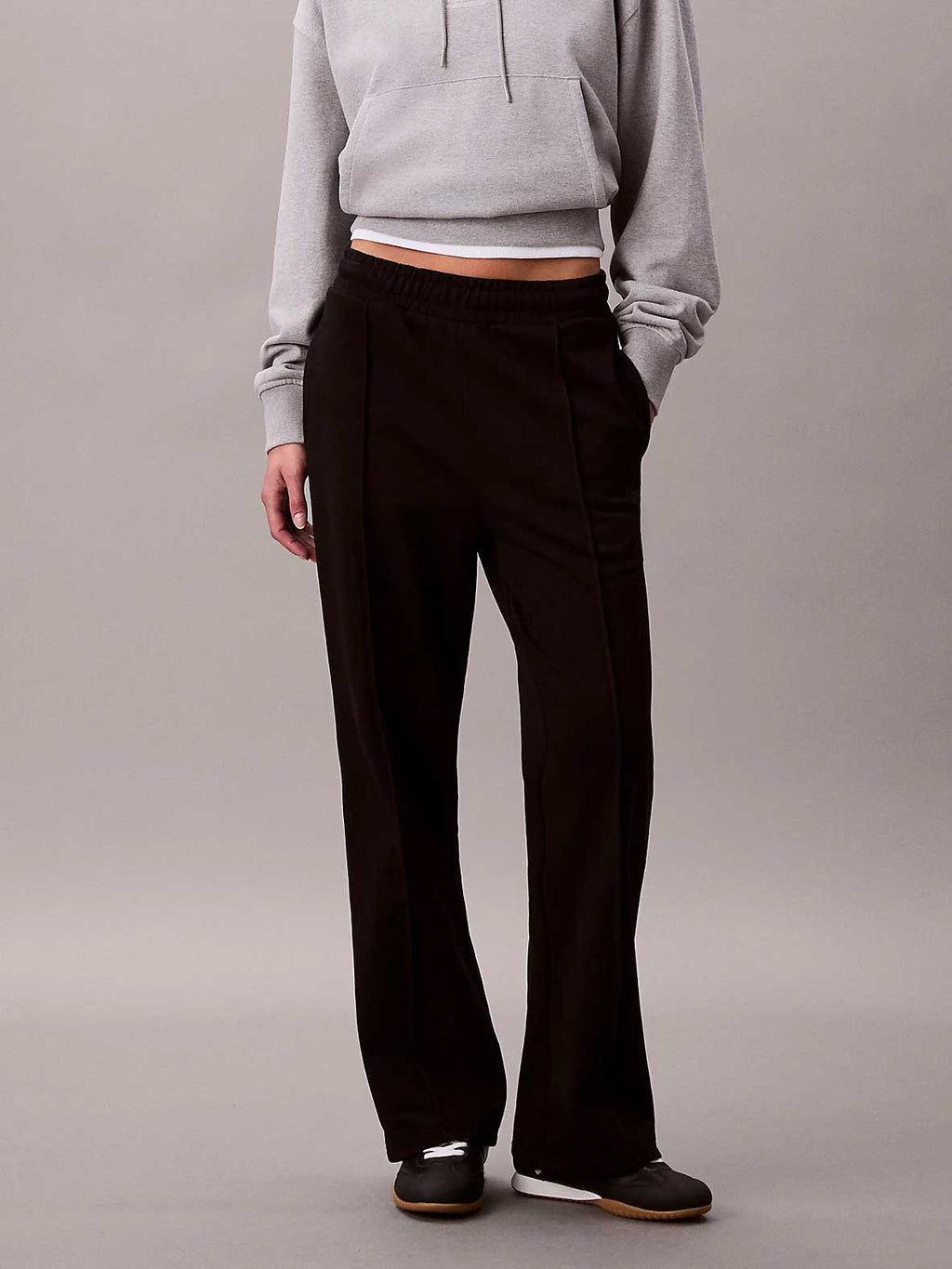Calvin Klein Jeans Спортно долнище ARCHIVE LOGO FRENCH TERRY TRAC