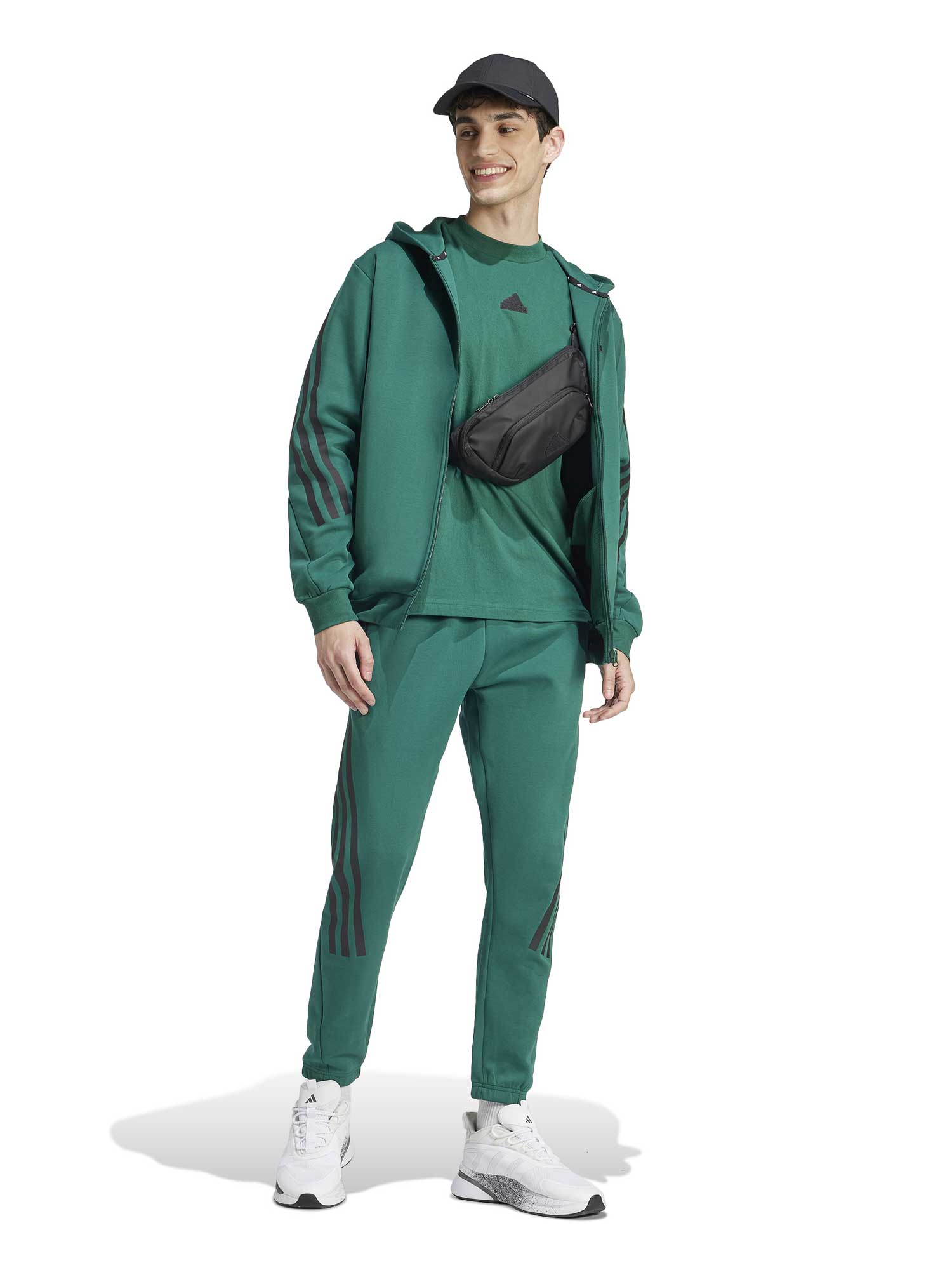 ADIDAS SPORTSWEAR Суитшърт Future Icons 3-Stripes Full Zip Hoodie