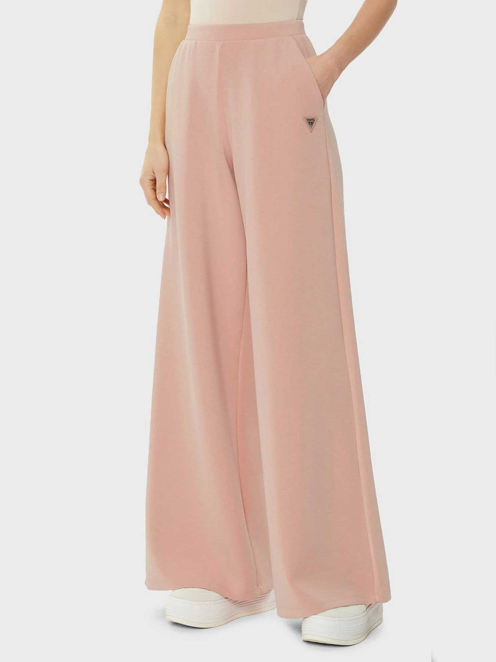 GUESS Спортно долнище OLYMPE WIDE LEG PANTS