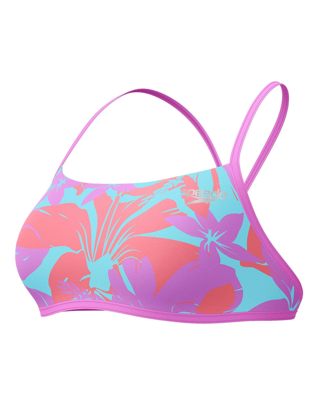 SPEEDO Бански горнище WOMENS ALLOVER DIGITAL