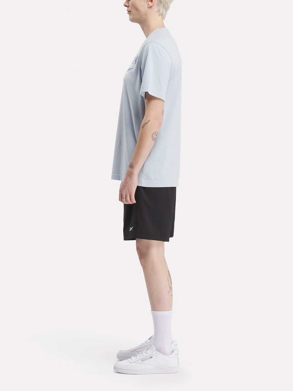 REEBOK Тениска RI BIG STACKED LOGO TEE