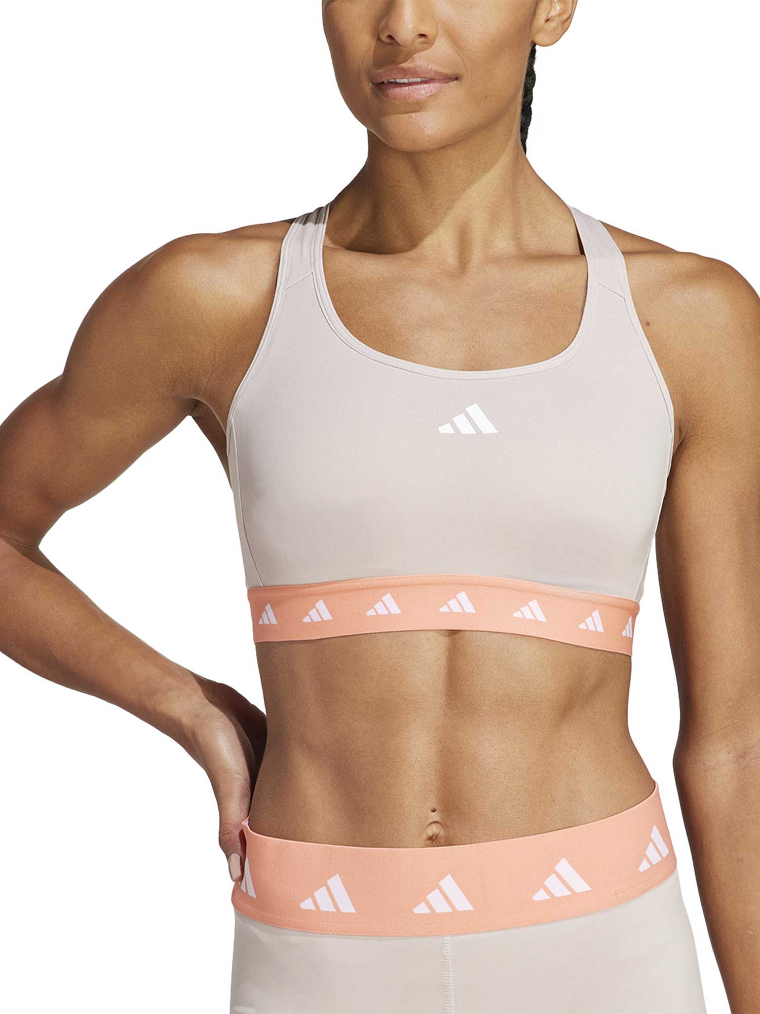 ADIDAS PERFORMANCE Спортен сутиен Powerreact Training