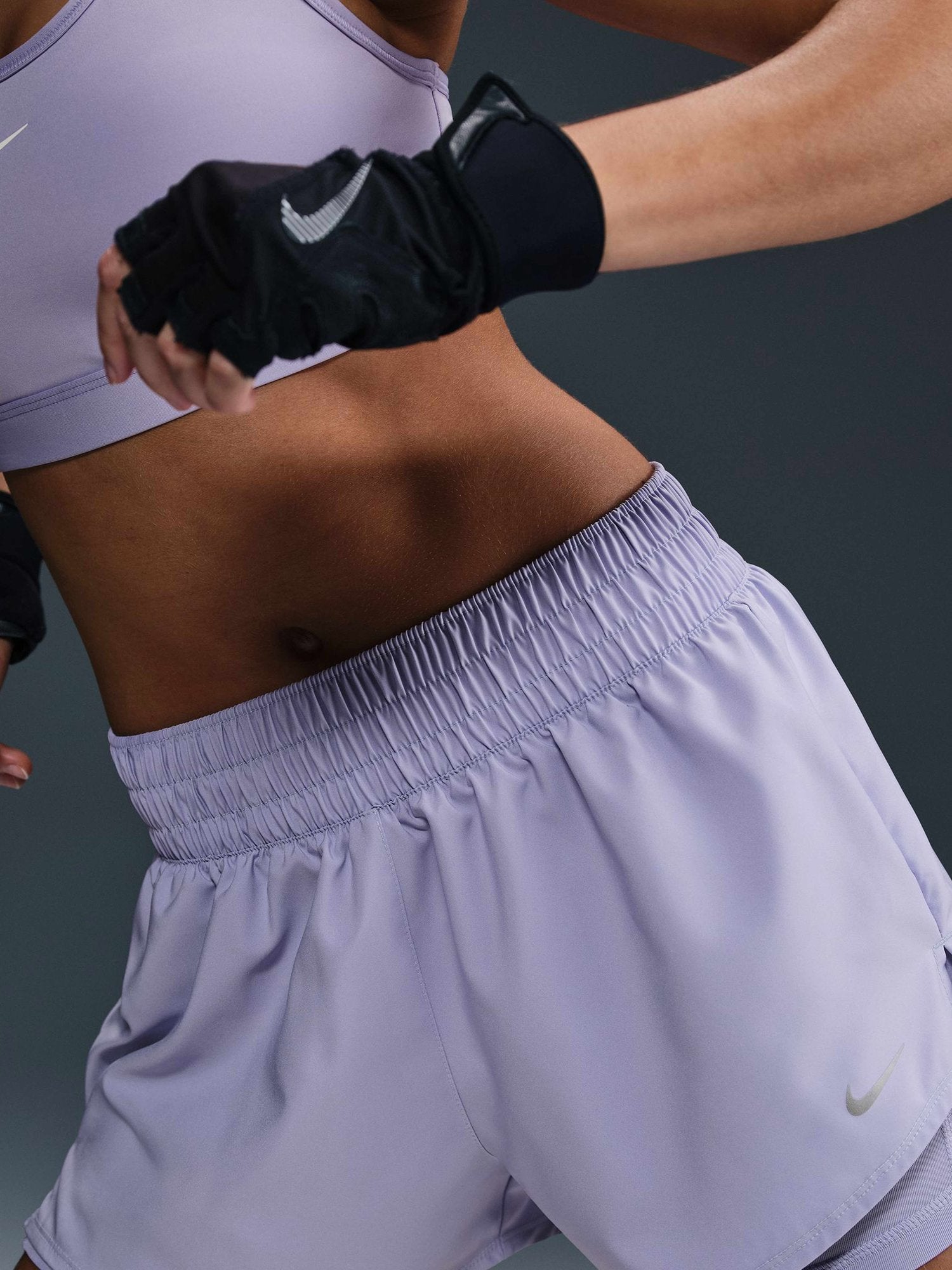 NIKE Къси панталони W NK ONE DF MR 3IN 2N1 SHORT