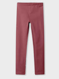 NAME IT Клин NKFDAVINA SOLID SWE LEGGING BRU N NOOS