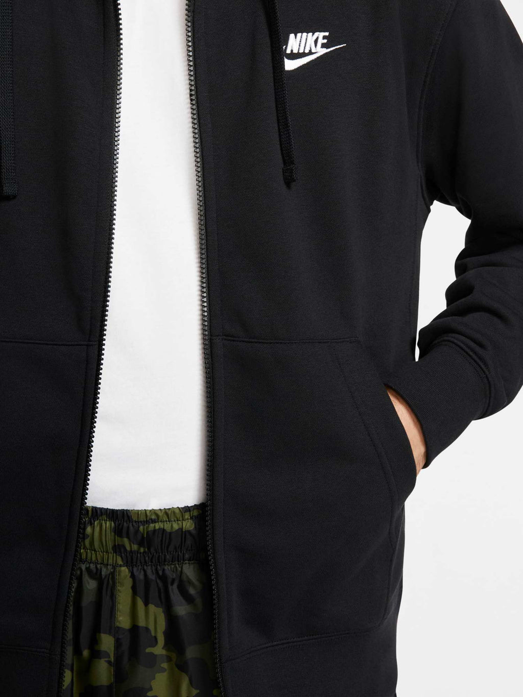 NIKE Суитшърт M NSW CLUB HOODIE FZ FT