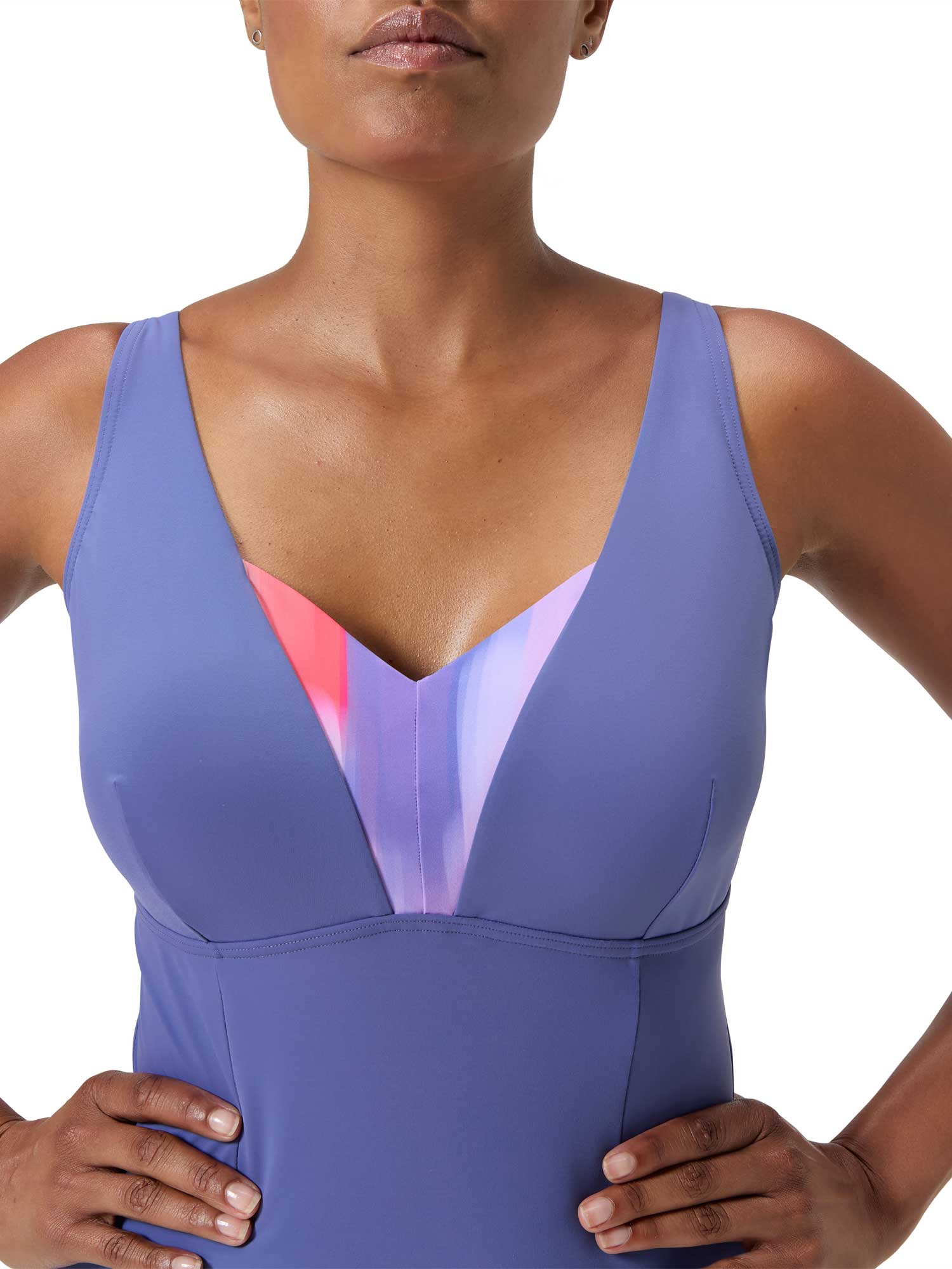 SPEEDO Цял бански WOMENS SHAPING PRINTED OPUSGEM