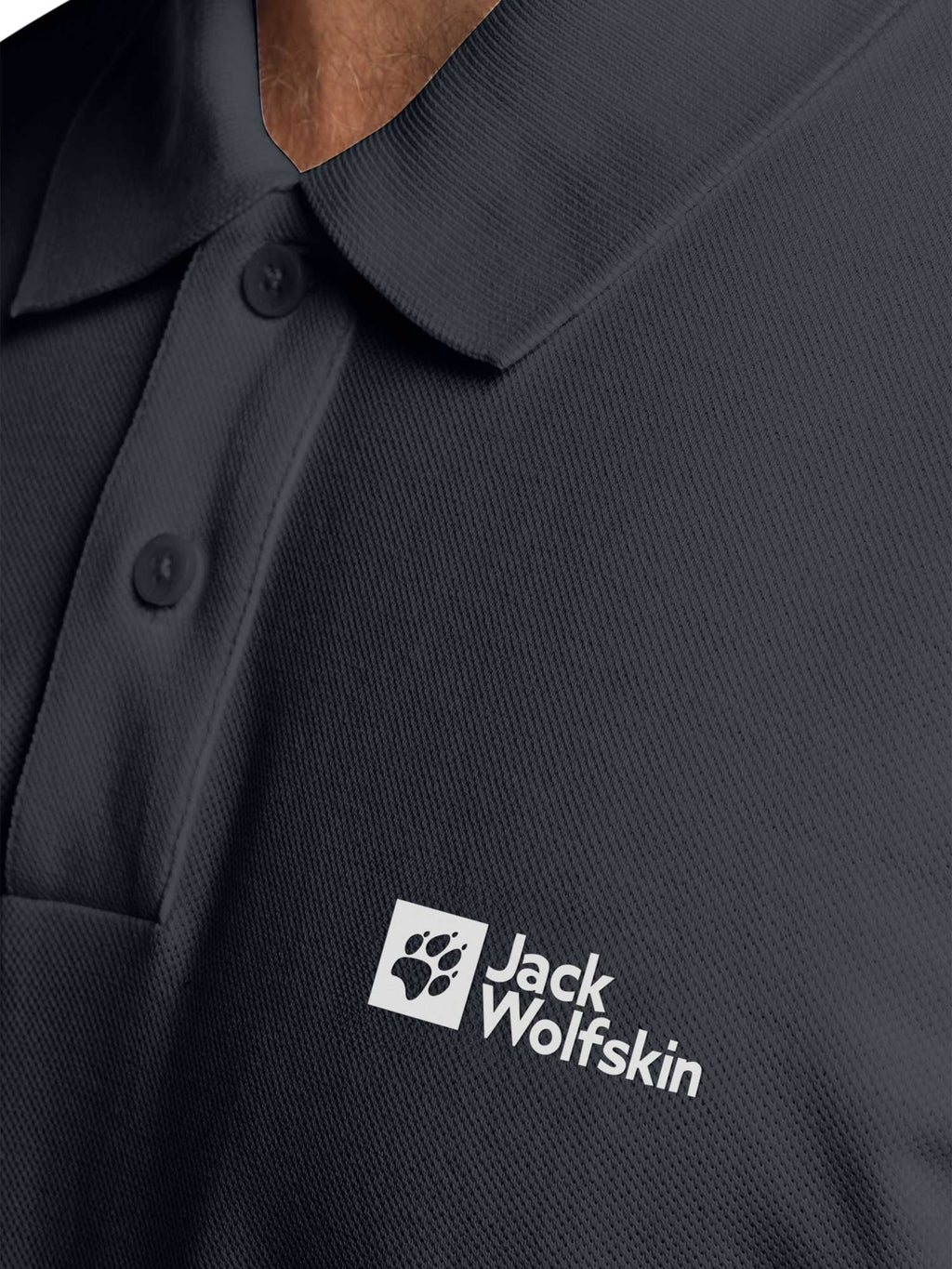 JACK WOLFSKIN Тениска ESSENTIAL POLO M