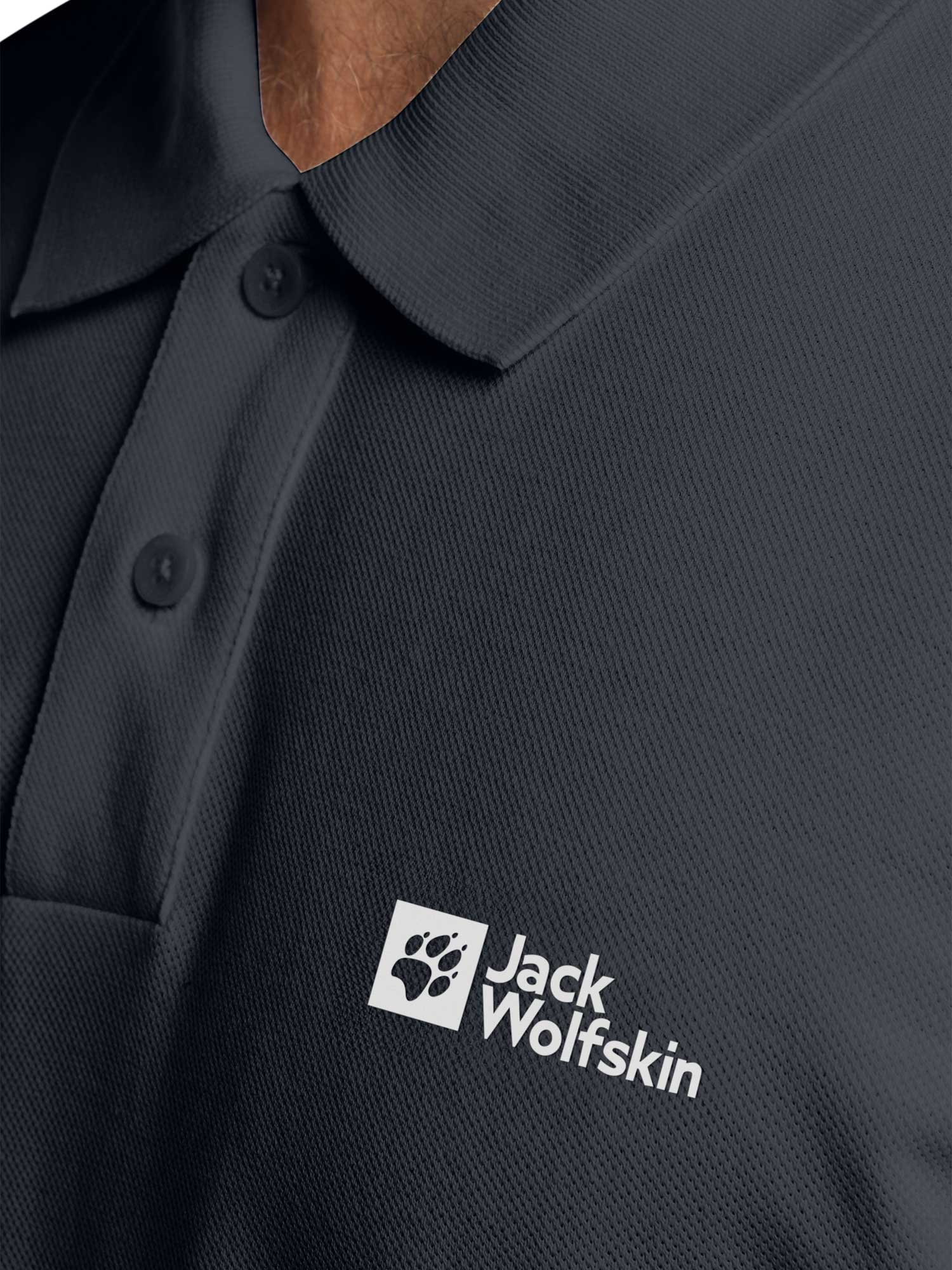 JACK WOLFSKIN Тениска ESSENTIAL POLO M