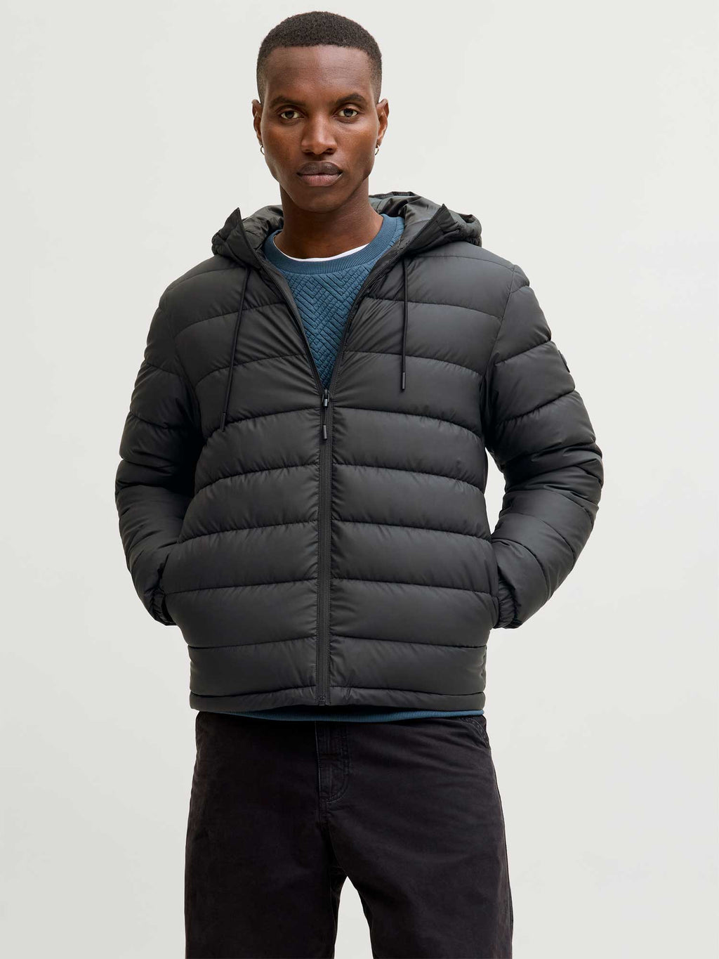 JACK & JONES Яке JCOPOINT PU PUFFER JACKET BF