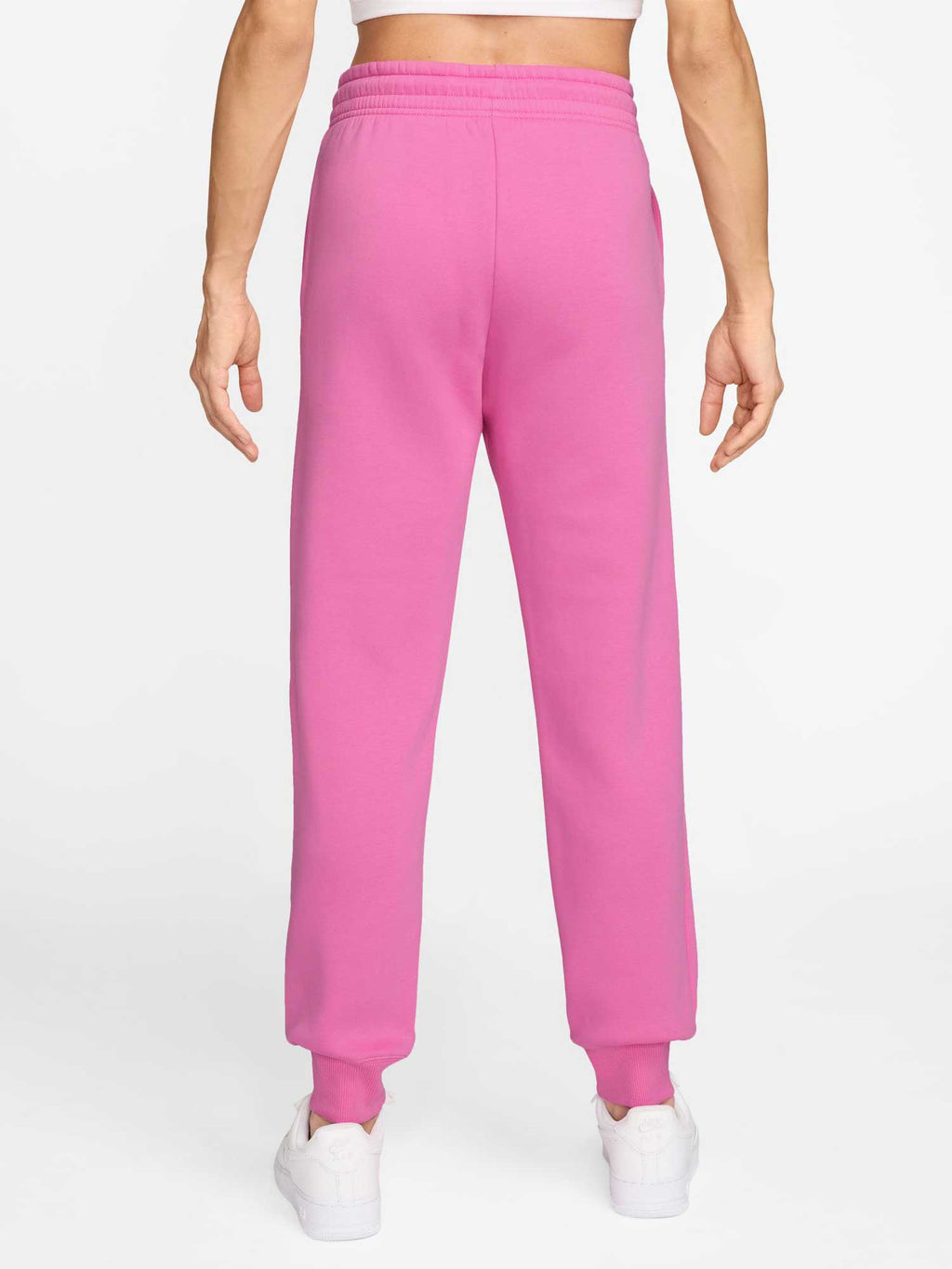 NIKE Спортно долнище W NSW PHNX FLC MR PANT STD