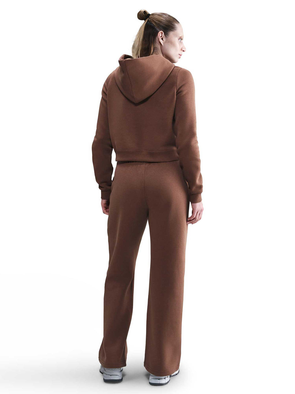 NIKE Суитшърт W NSW PHNX FLC SHRUNKEN HOODIE