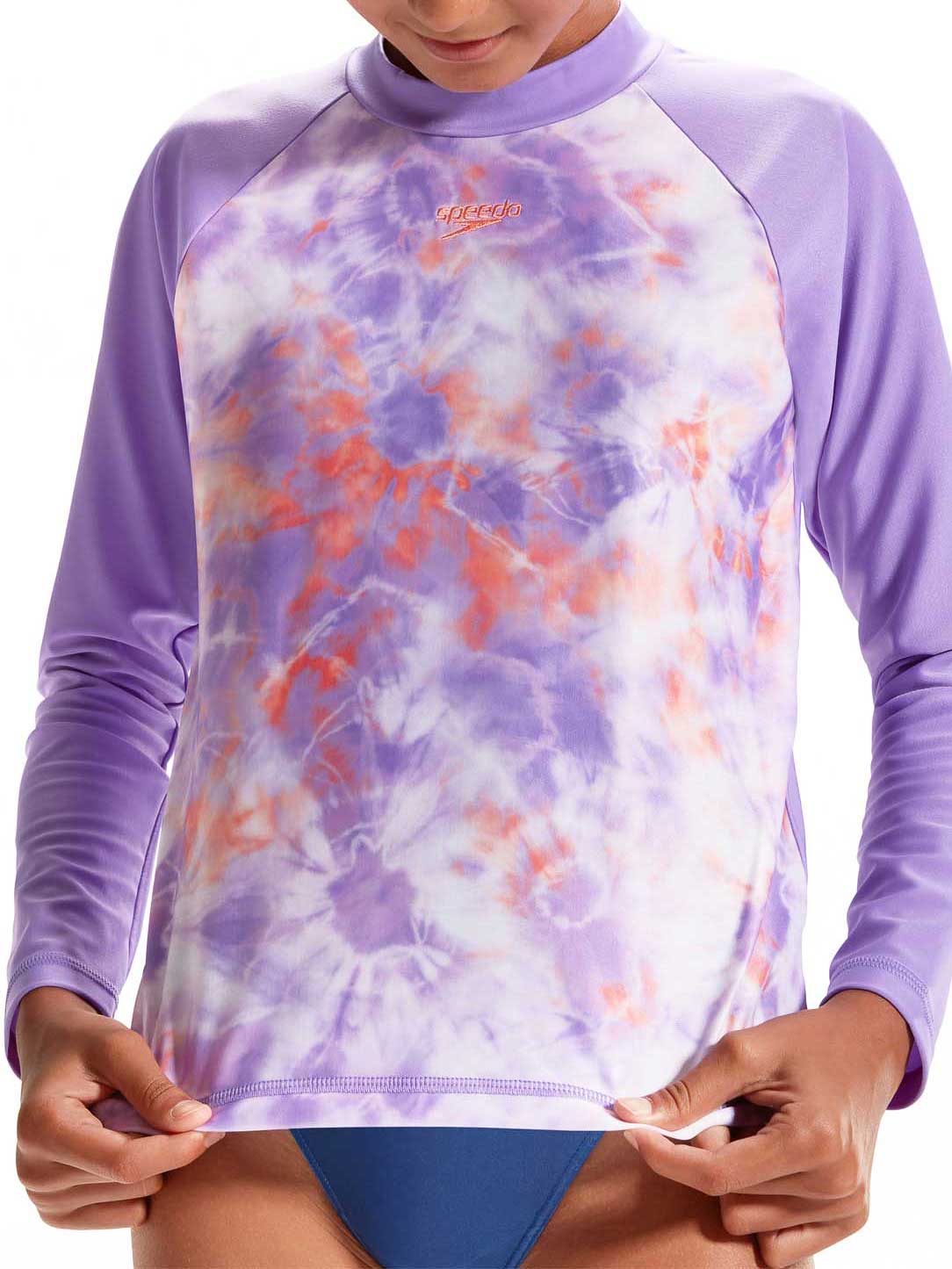 SPEEDO Блуза с UV защита GIRLS PRINTED TOP