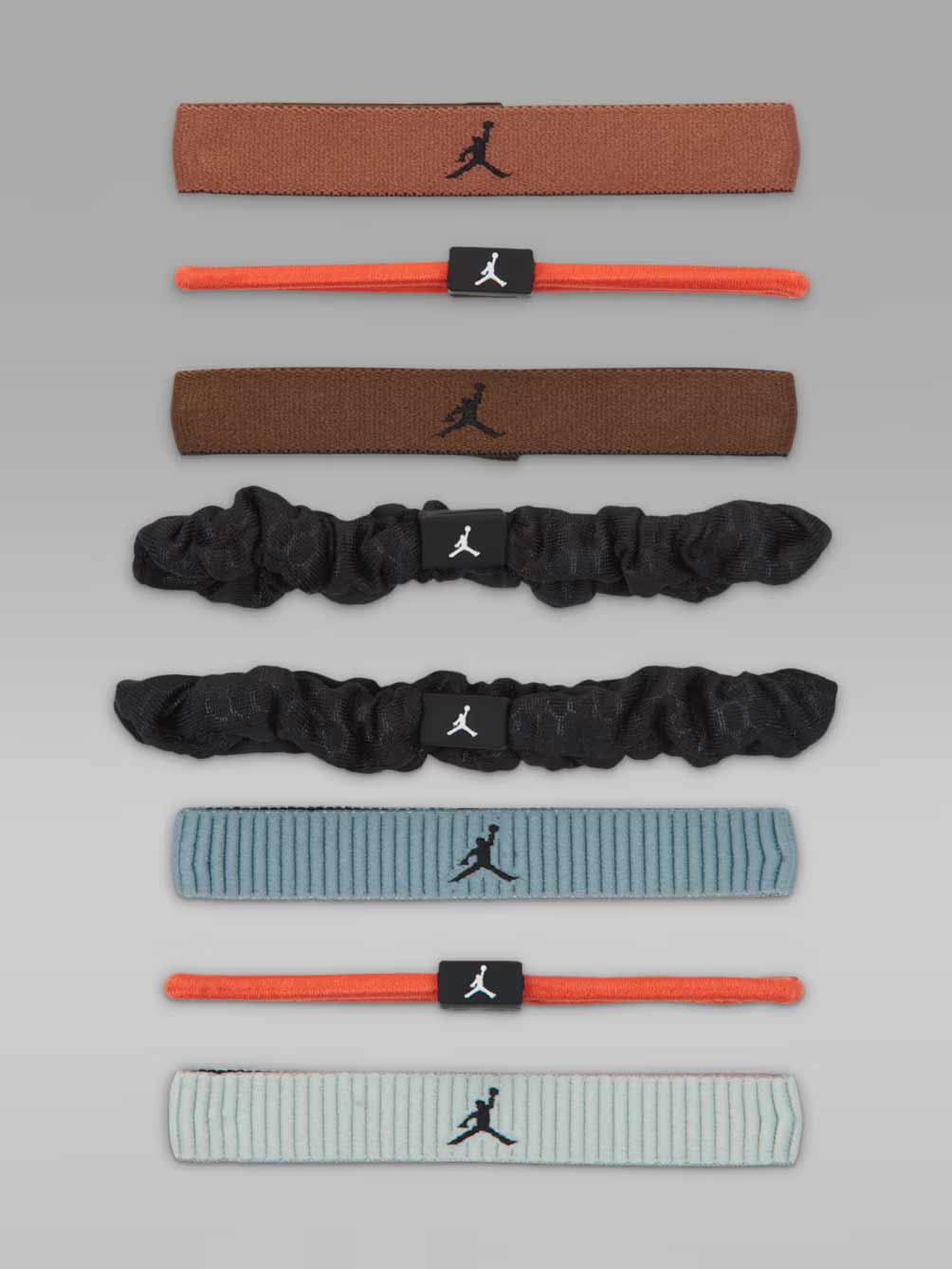 NIKE Лента за глава ELASTIC SPORT MIXED WIDTH HT 8 PK