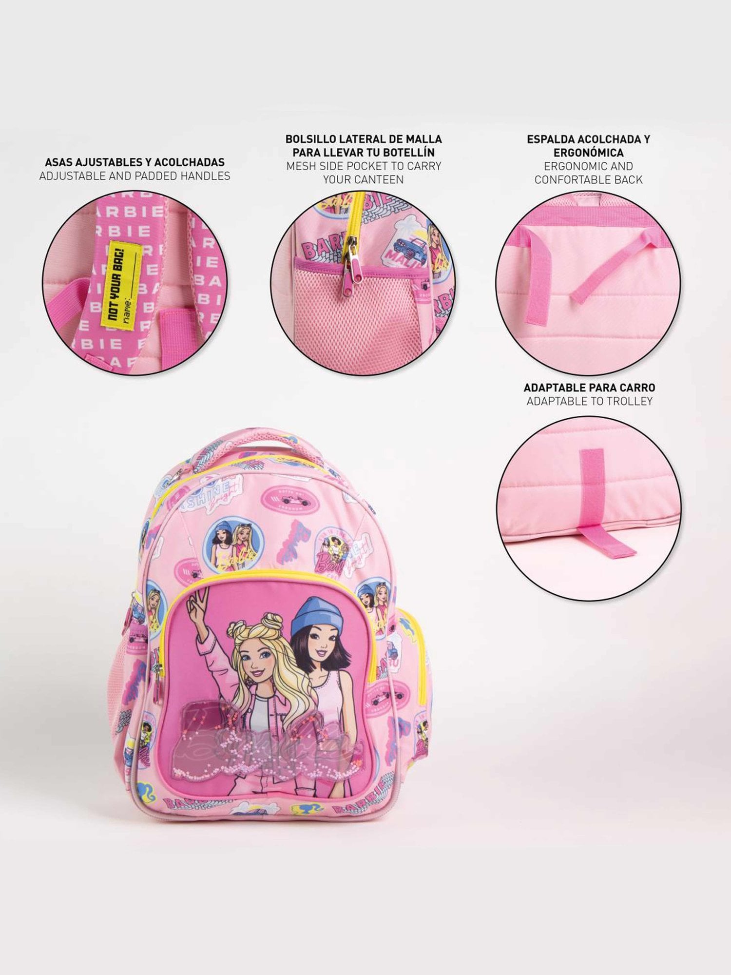 CERDA Ученическа раница BARBIE