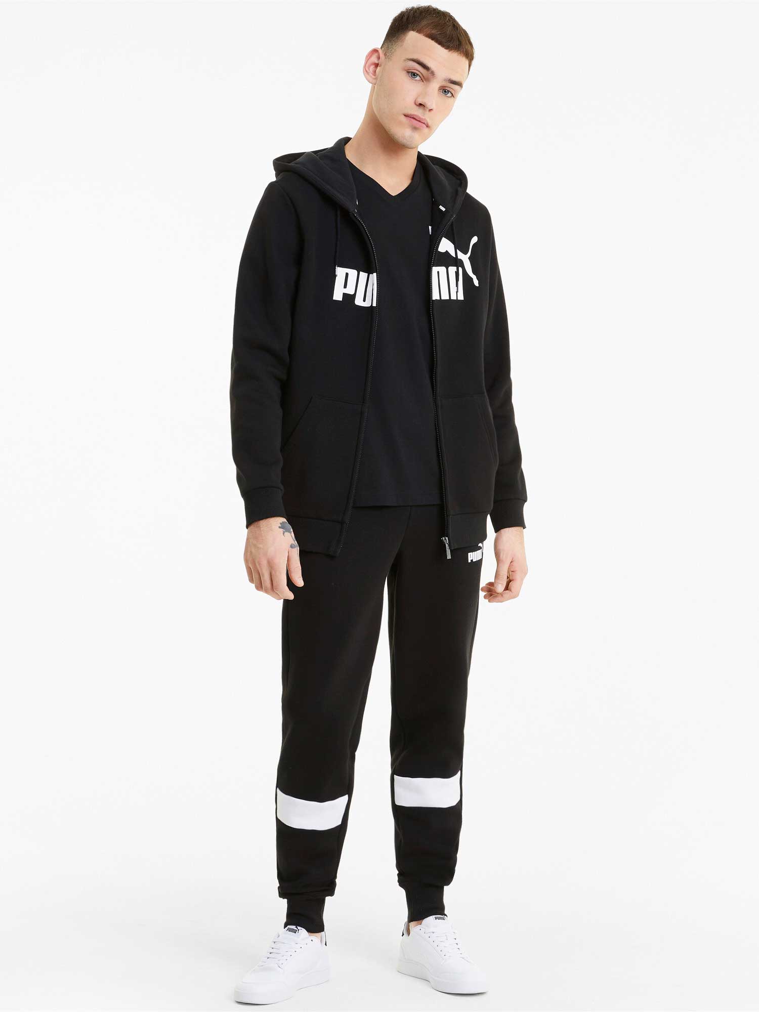 PUMA Суитшърт ESS Big Logo FZ Hoodie FL