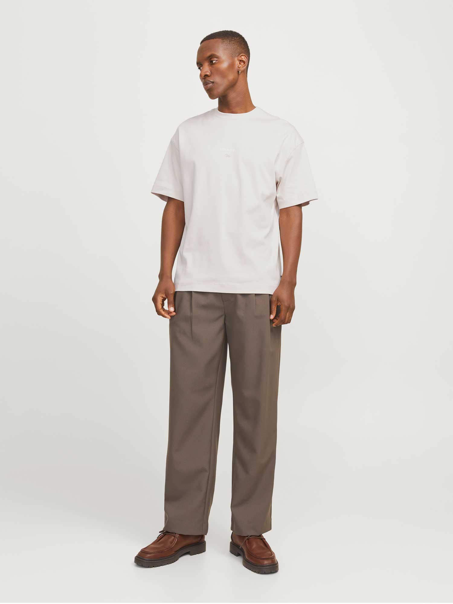 JACK & JONES Тениска JJEURBAN EDGE STUDIO TEE SS O-NECK NOOS