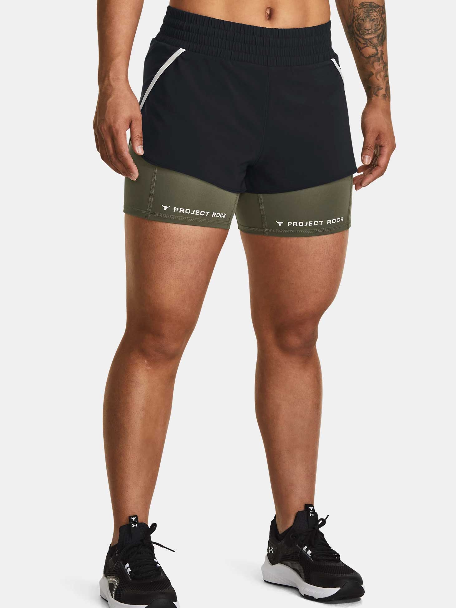 UNDER ARMOUR Къси панталони Pjt Rck Leg Day Flex