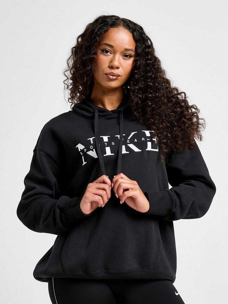 NIKE Суитшърт W NSW PHNX FLC PO HOOD GLS