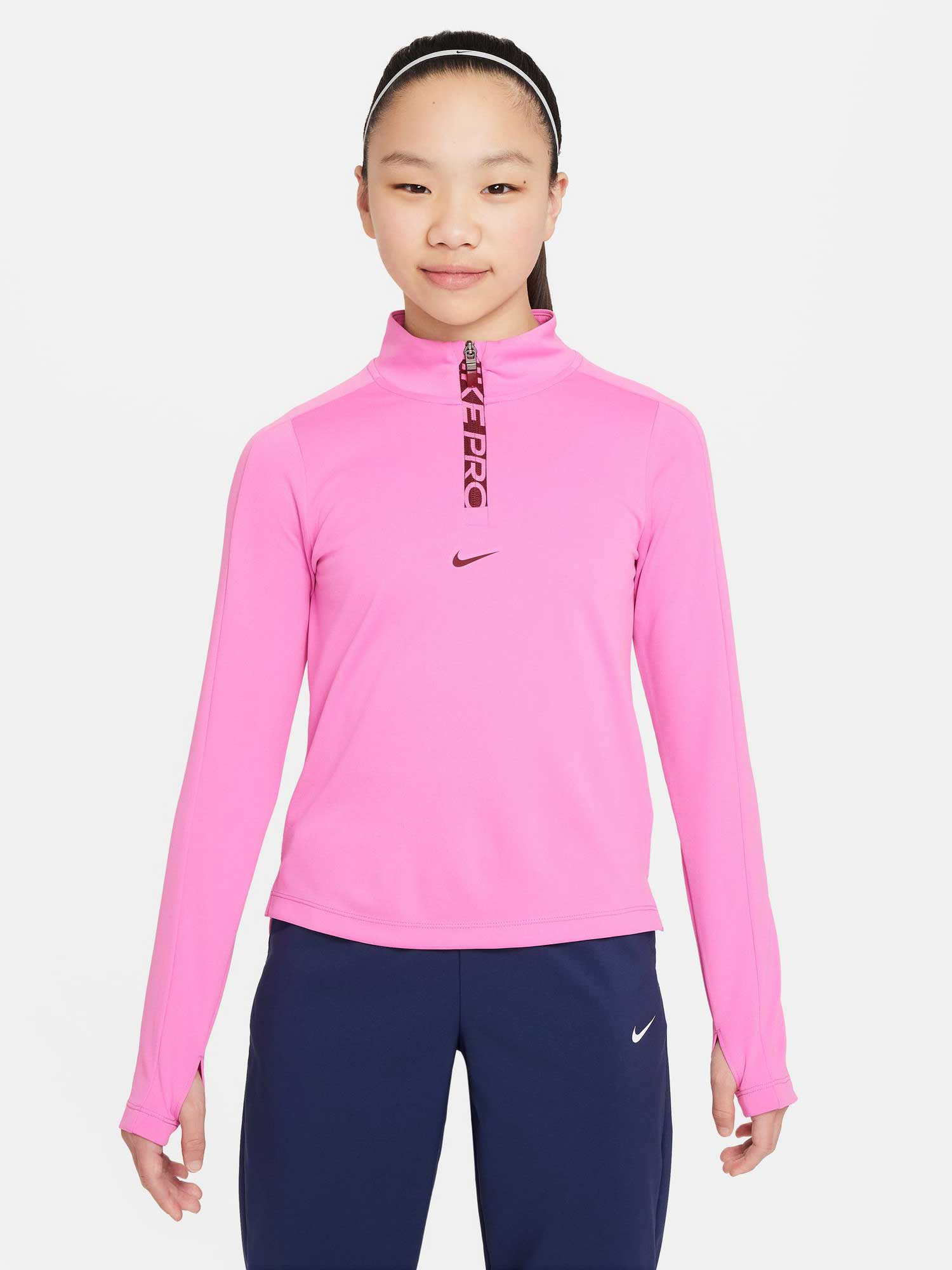NIKE Блуза G NK DF LS HZ SE+