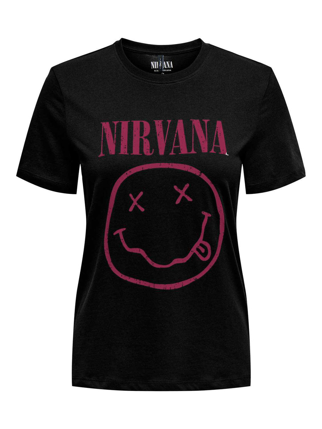 ONLY Тениска ONLNIRVANA REG S/S TOP BOX JRS