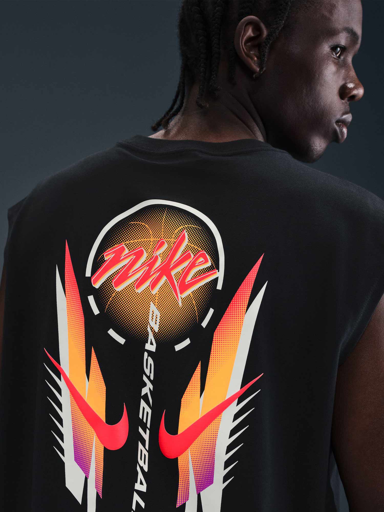 NIKE Потник M NK TEE SL M90 OC MOTO 1 LSE