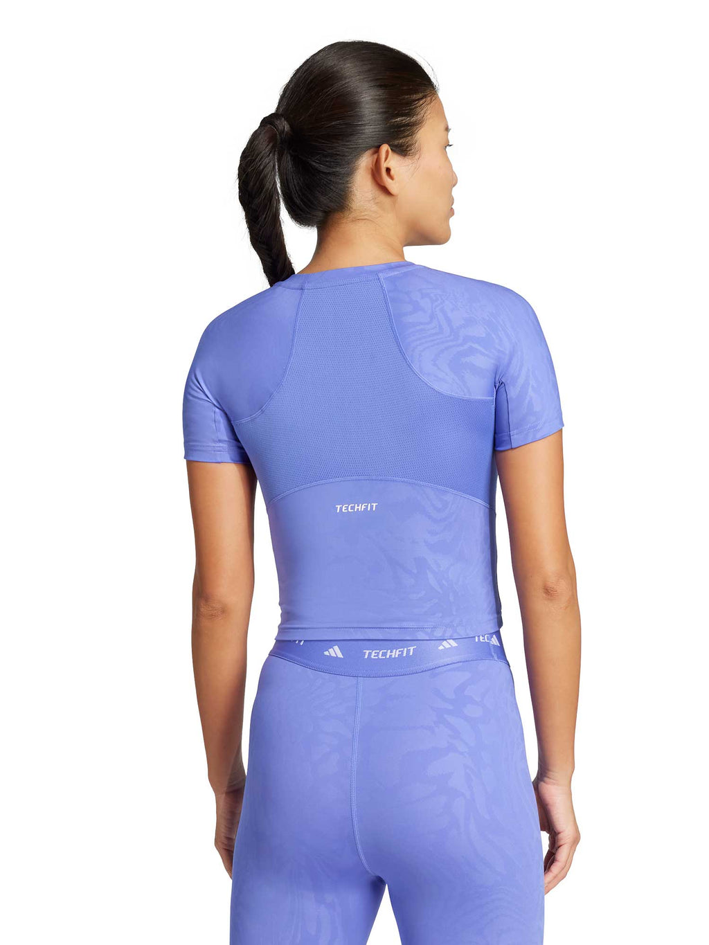 ADIDAS PERFORMANCE Тениска Techfit Printed T-Shirt