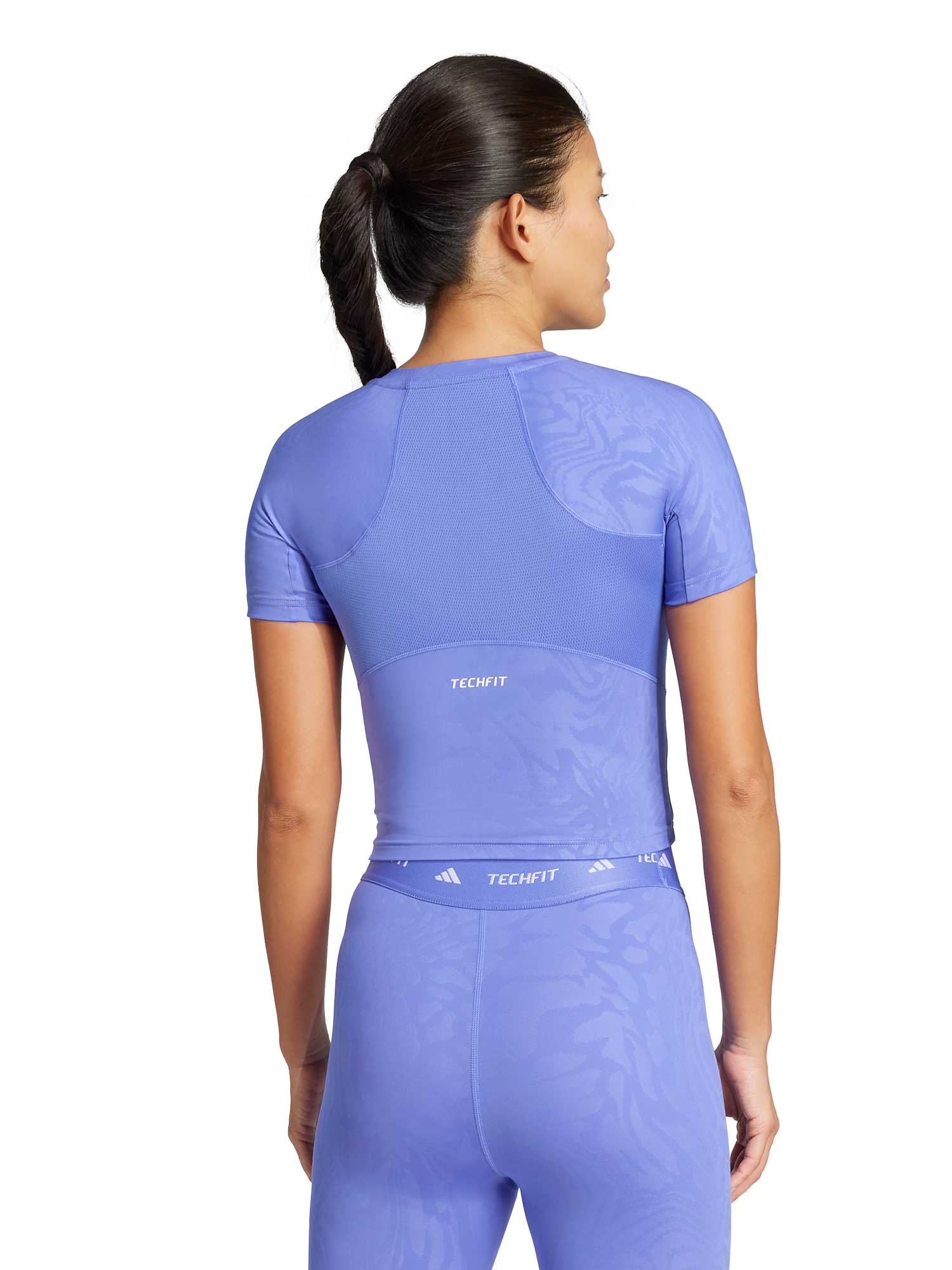 ADIDAS PERFORMANCE Тениска Techfit Printed T-Shirt