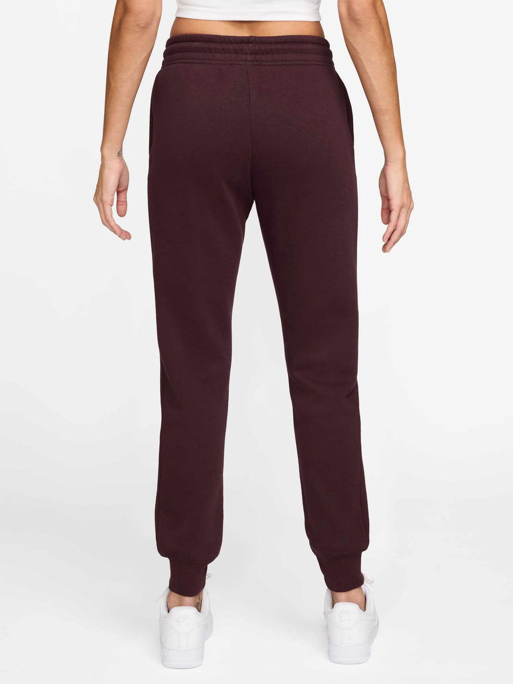NIKE Спортно долнище W NSW PHNX FLC MR PANT STD