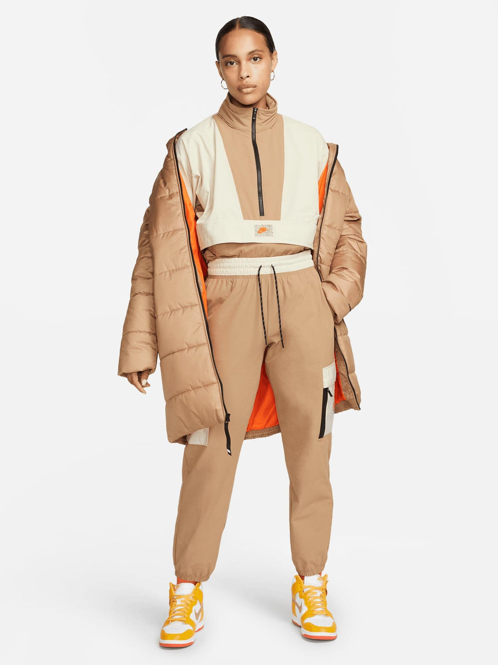 NIKE Спортно долнище W WVN CARGO SU