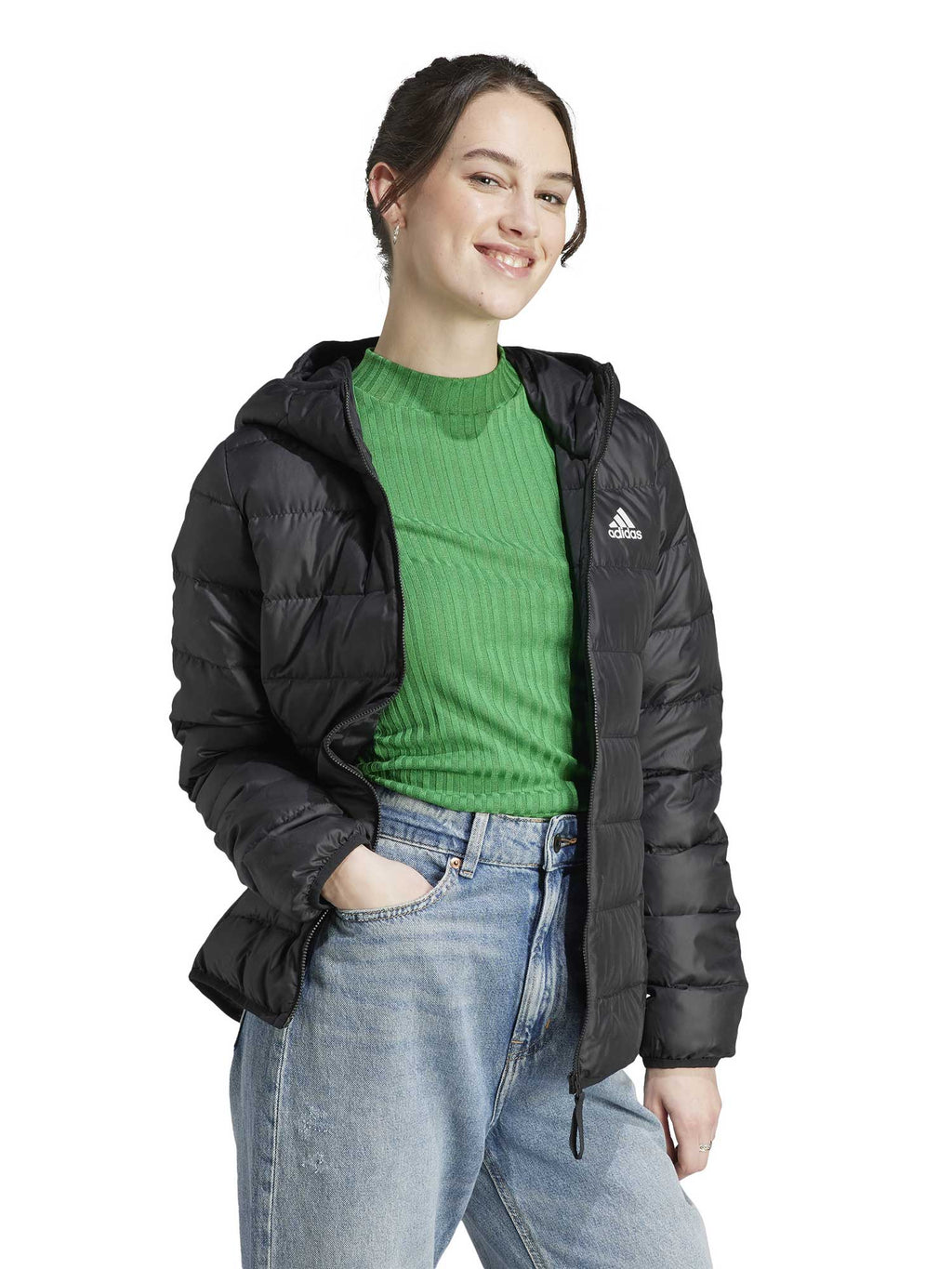 ADIDAS SPORTSWEAR Яке Essentials Light Down Hooded