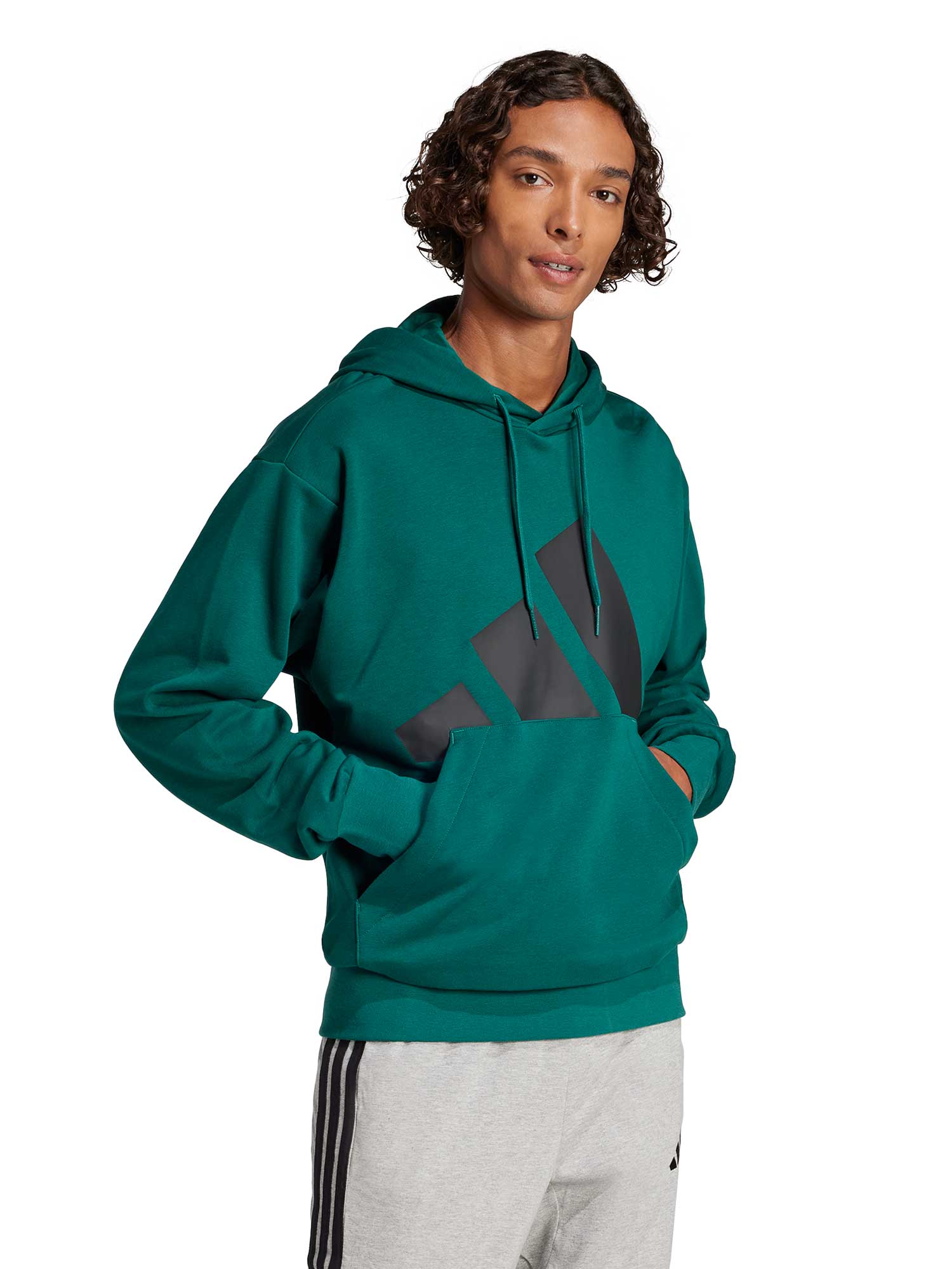 ADIDAS SPORTSWEAR Суитшърт Essentials Big Logo French Terry Hoodie