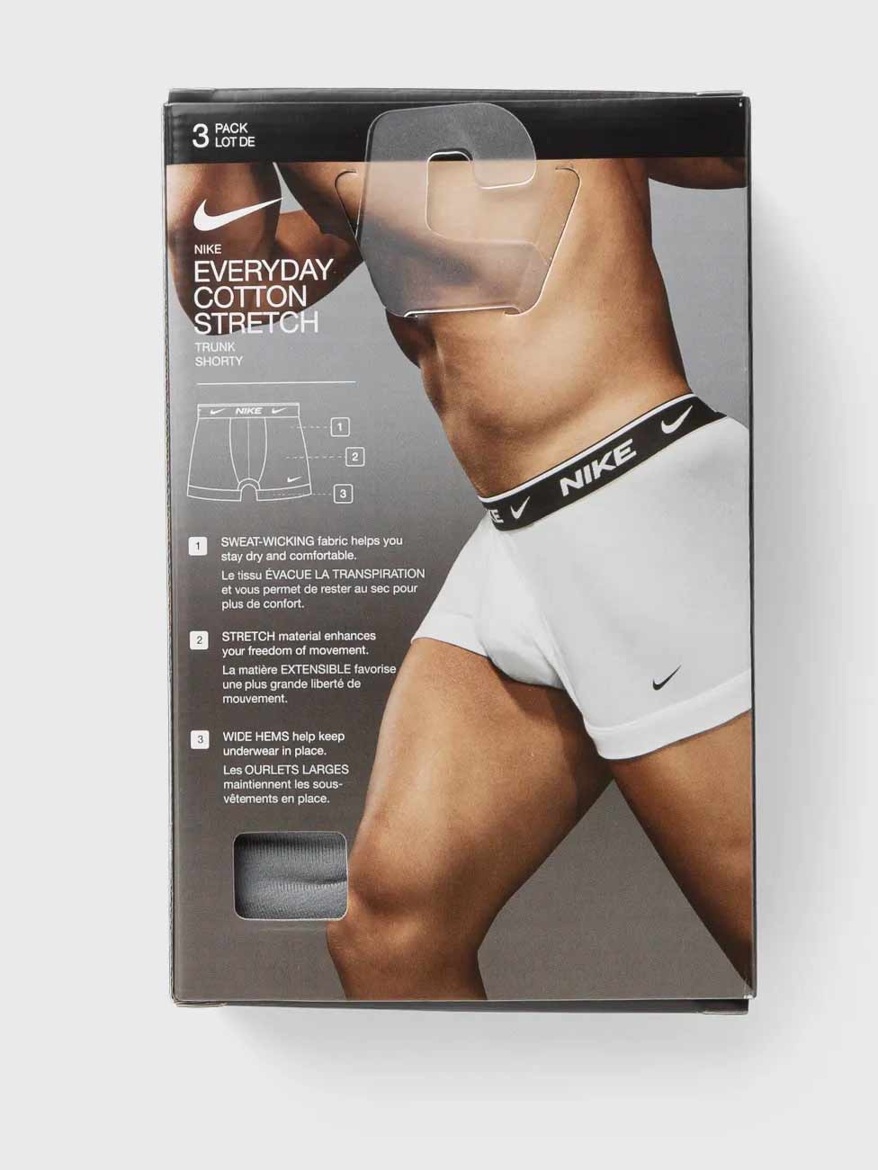 NIKE UNDERWEAR Боксерки TRUNK 3PK