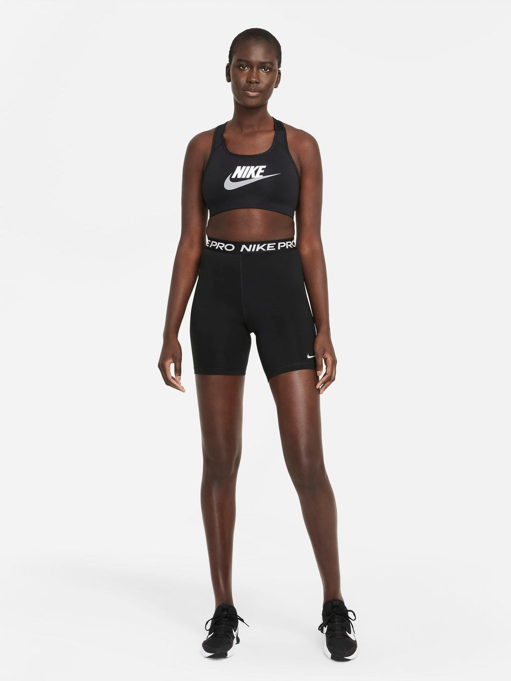 NIKE Спортен сутиен W DF SWSH CB FUTURA GX BRA