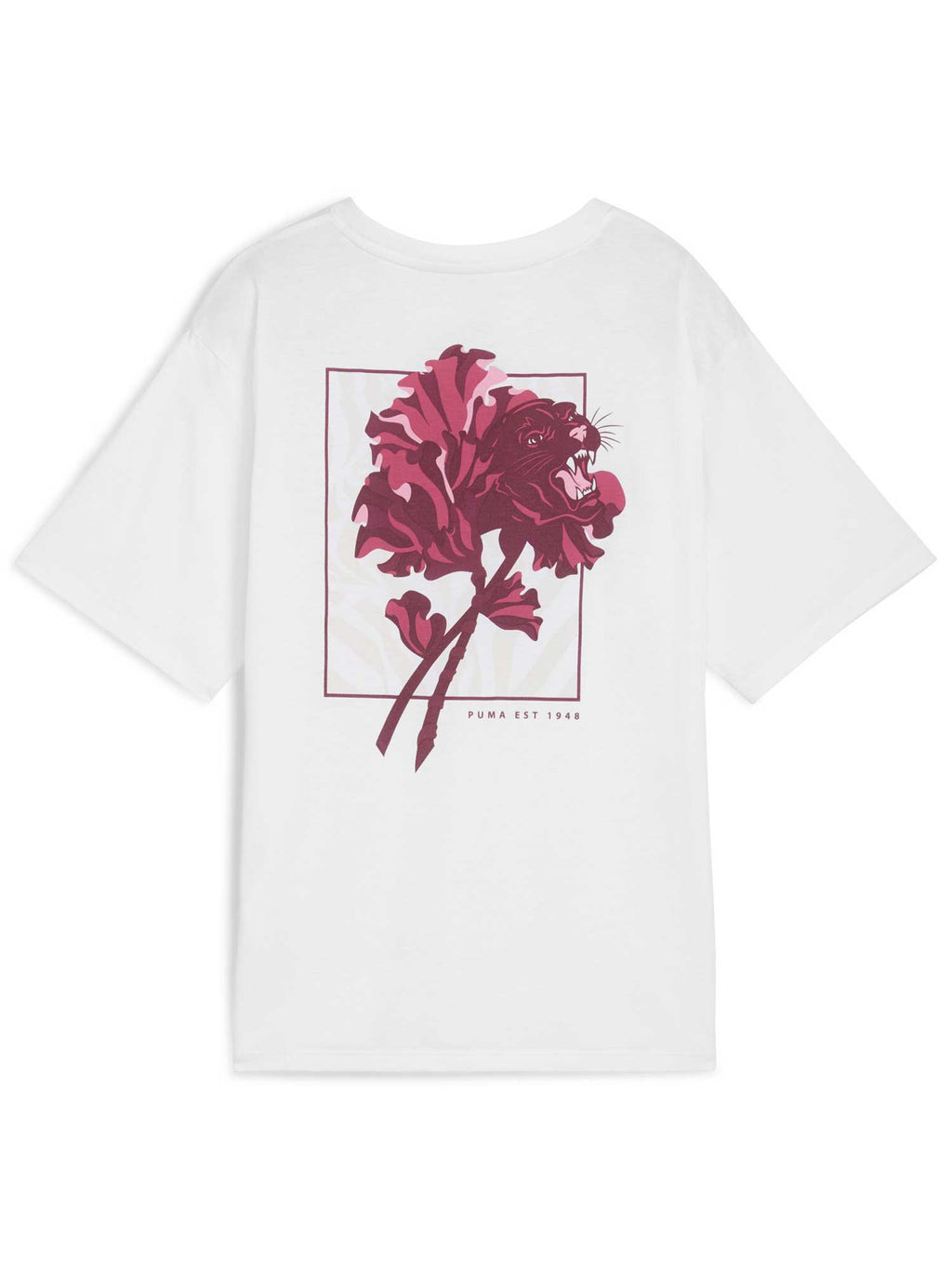 PUMA Тениска W FLORAL CAT GRAPHIC TEE