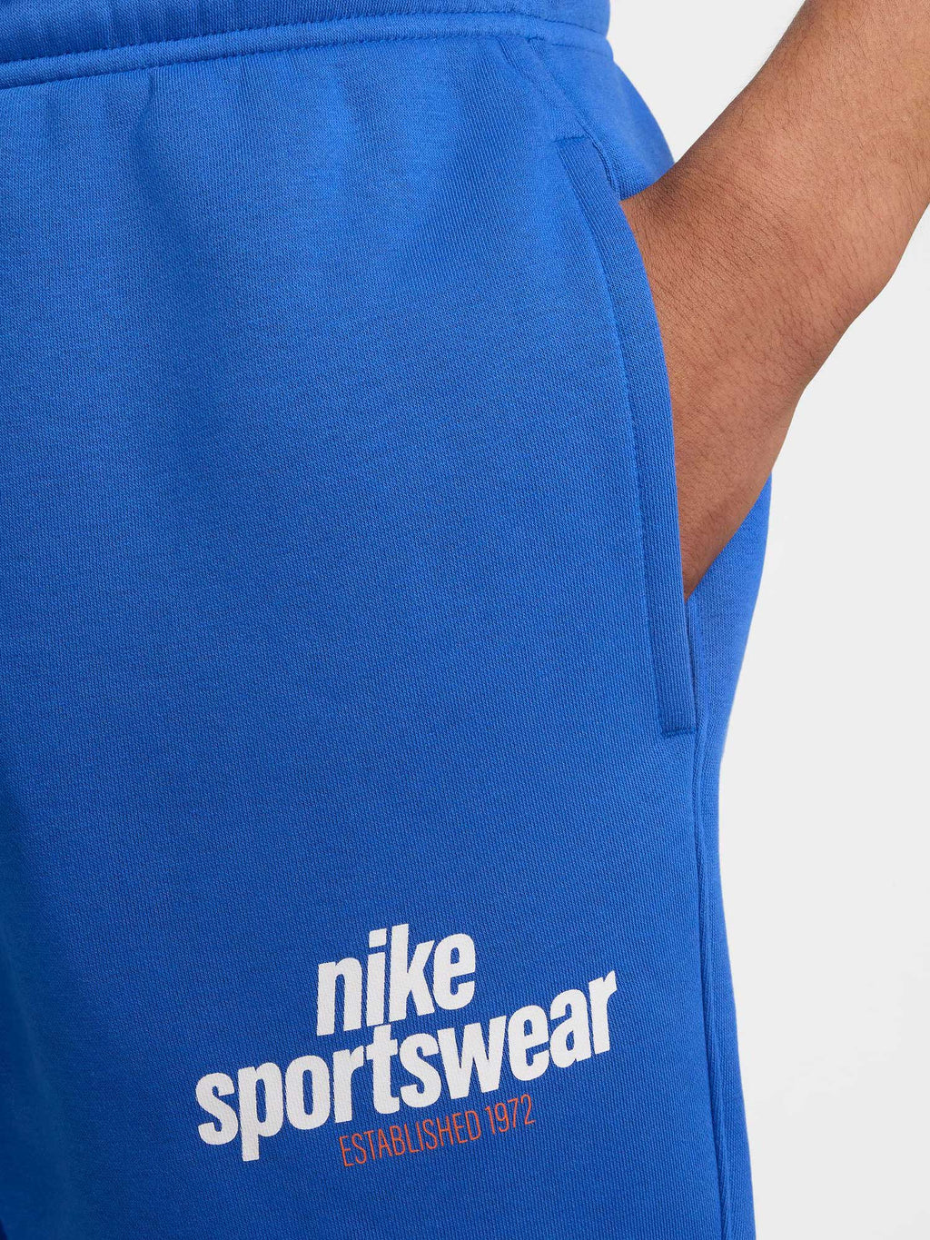 NIKE Спортно долнище M NK CLUB BB CF PANT NSW GFX