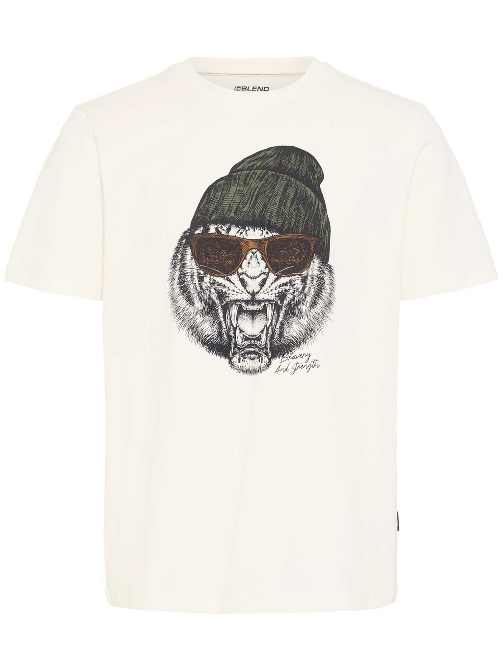 BLEND Тениска BHIVIK FUNNY GRAPH S/S TEE
