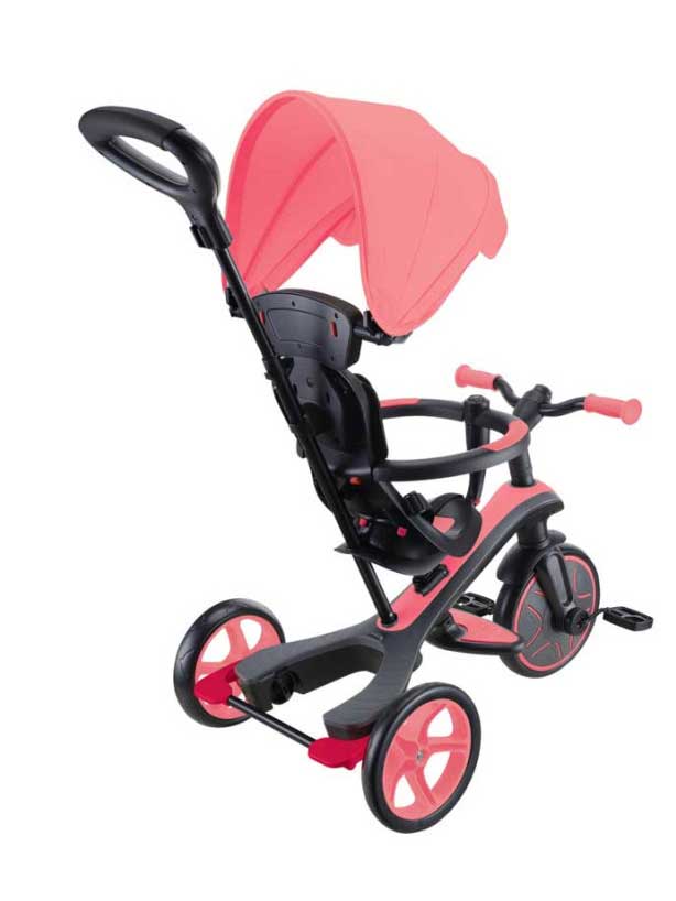GLOBBER Триколка 4 в 1 EXPLORER TRIKE със сенник