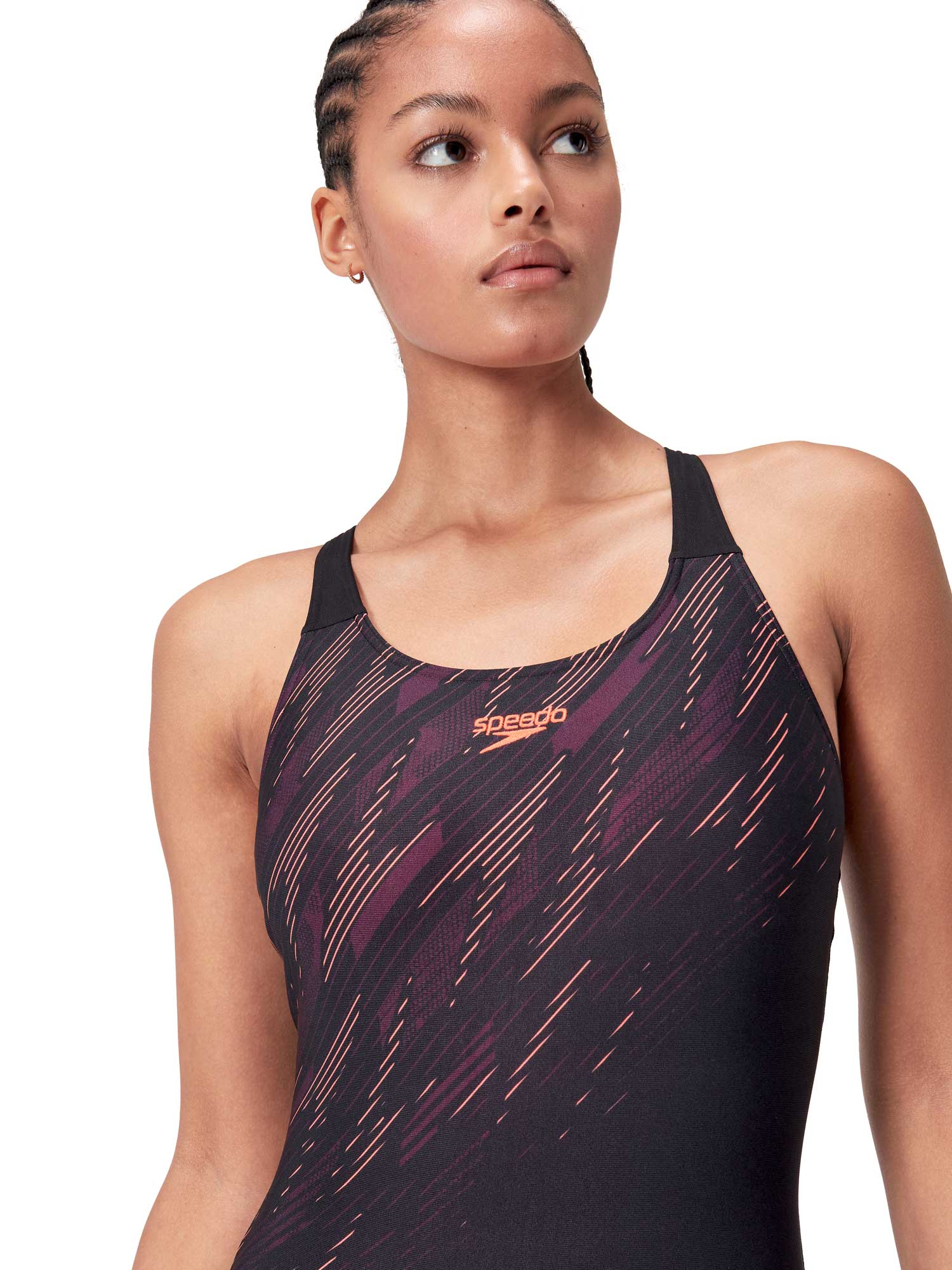 SPEEDO Цял бански WOMENS HYPERBOOM PLACEMENT MUSCLEBACK