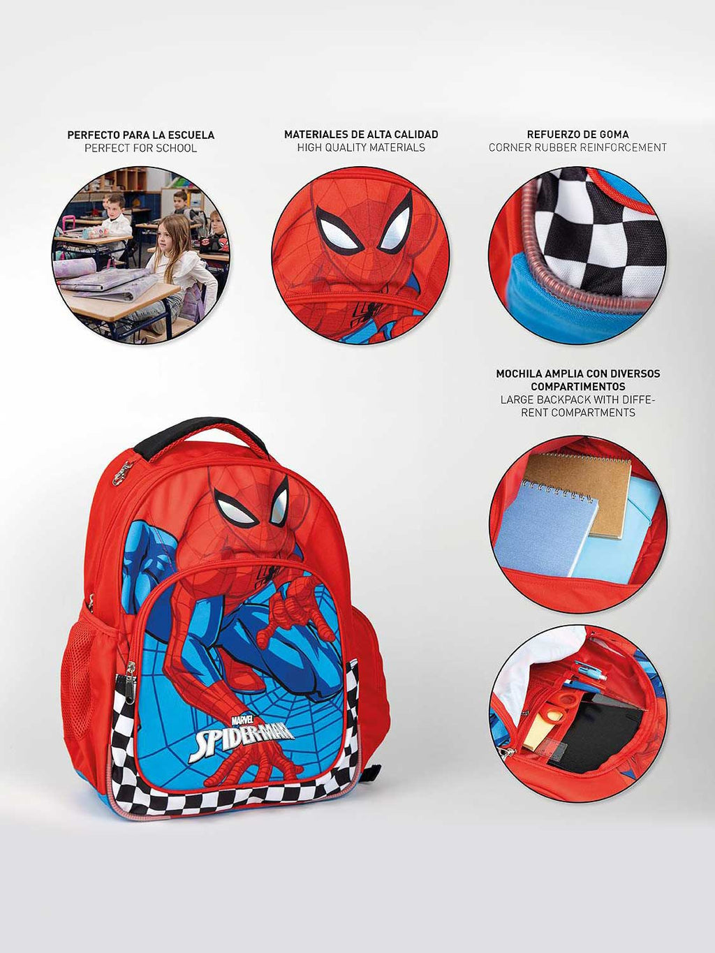 CERDA Ученическа раница SPIDERMAN