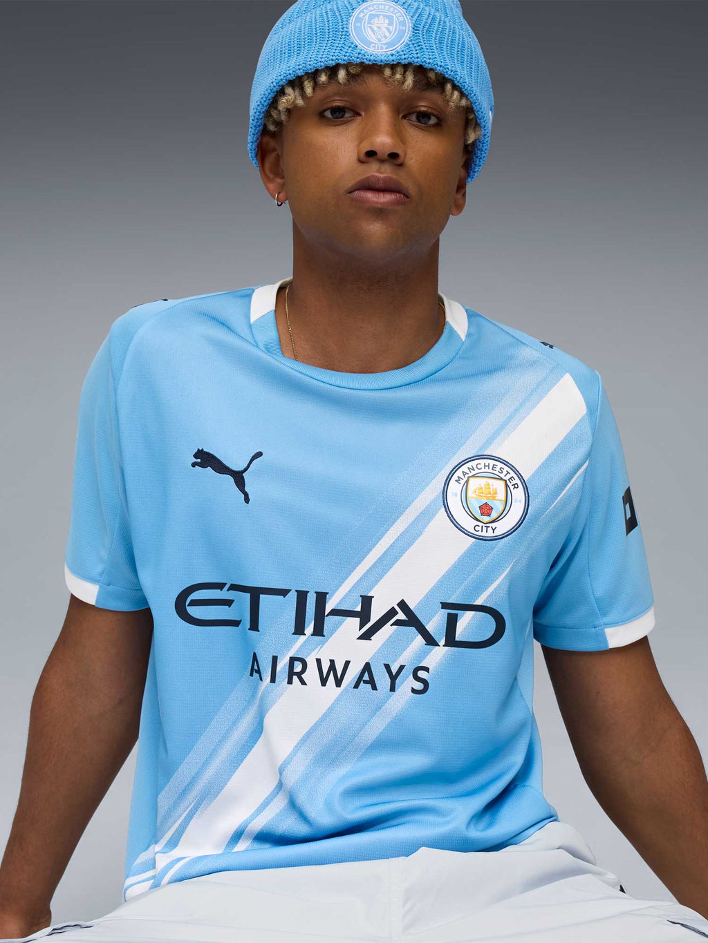 PUMA Тениска MCFC Home Jersey Replica