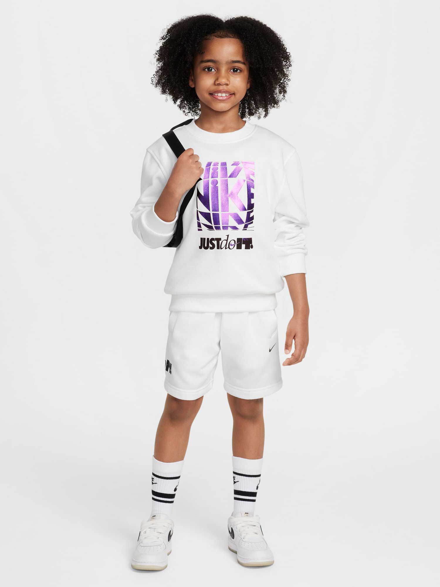 NIKE Къси панталони K NSW CLUB FT SHORT JDI HBR