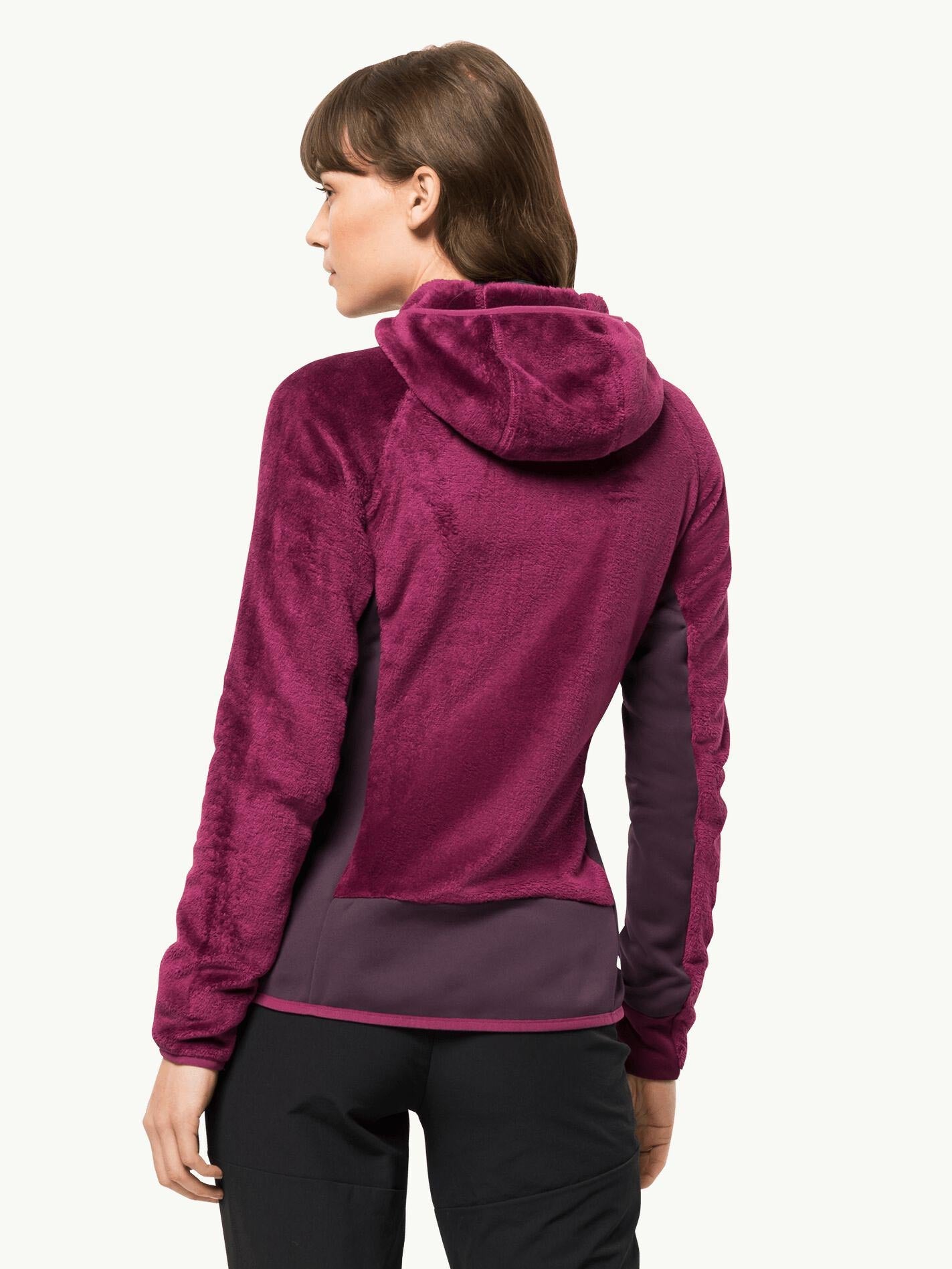 JACK WOLFSKIN Полар ROTWAND HOODED FZ W