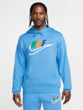 NIKE Суитшърт M NK CLUB BB HDY FUTURA BLOCK
