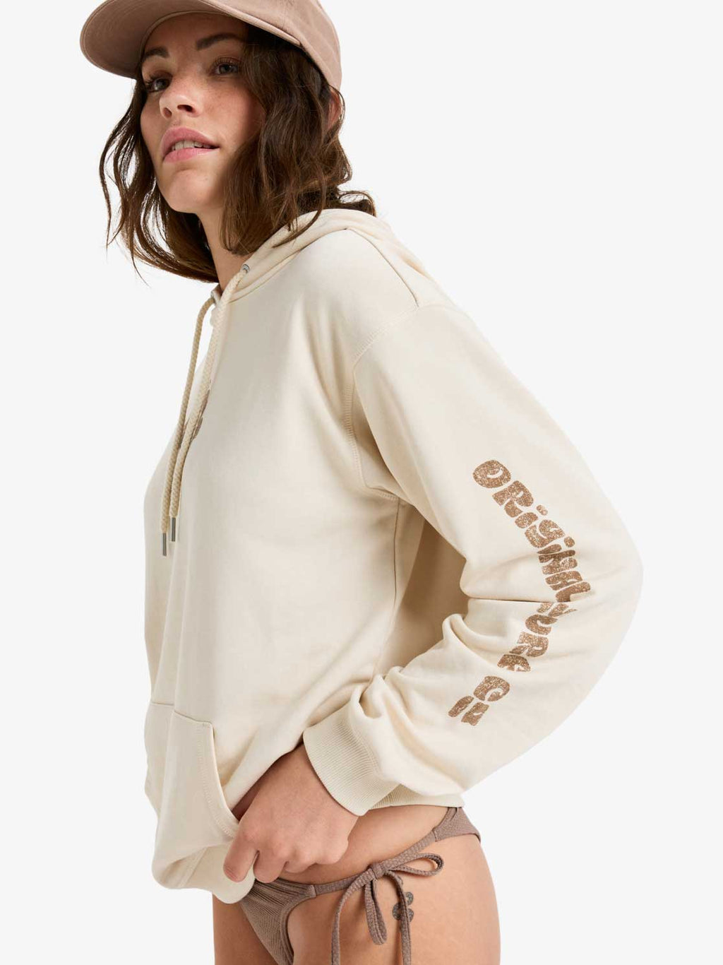 ROXY Суитшърт SURF STOKED HOODIE TERRY VINT