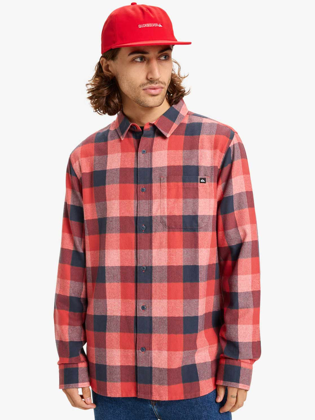QUIKSILVER Риза MOTHERFLY PLAID LS SHIRT