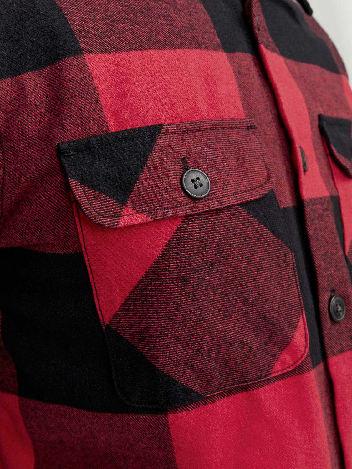 JACK & JONES Риза JJEDARREN OVERSHIRT LS NOOS